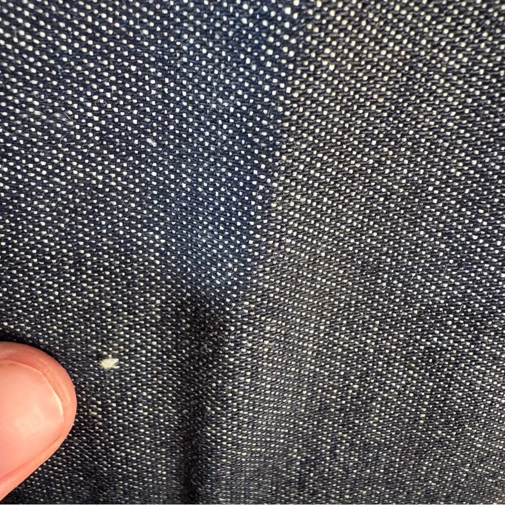 Vintage Kate Spade New York Denim Shoulder Bag – Made in USA – Gingham Lining - Picture 13 of 16